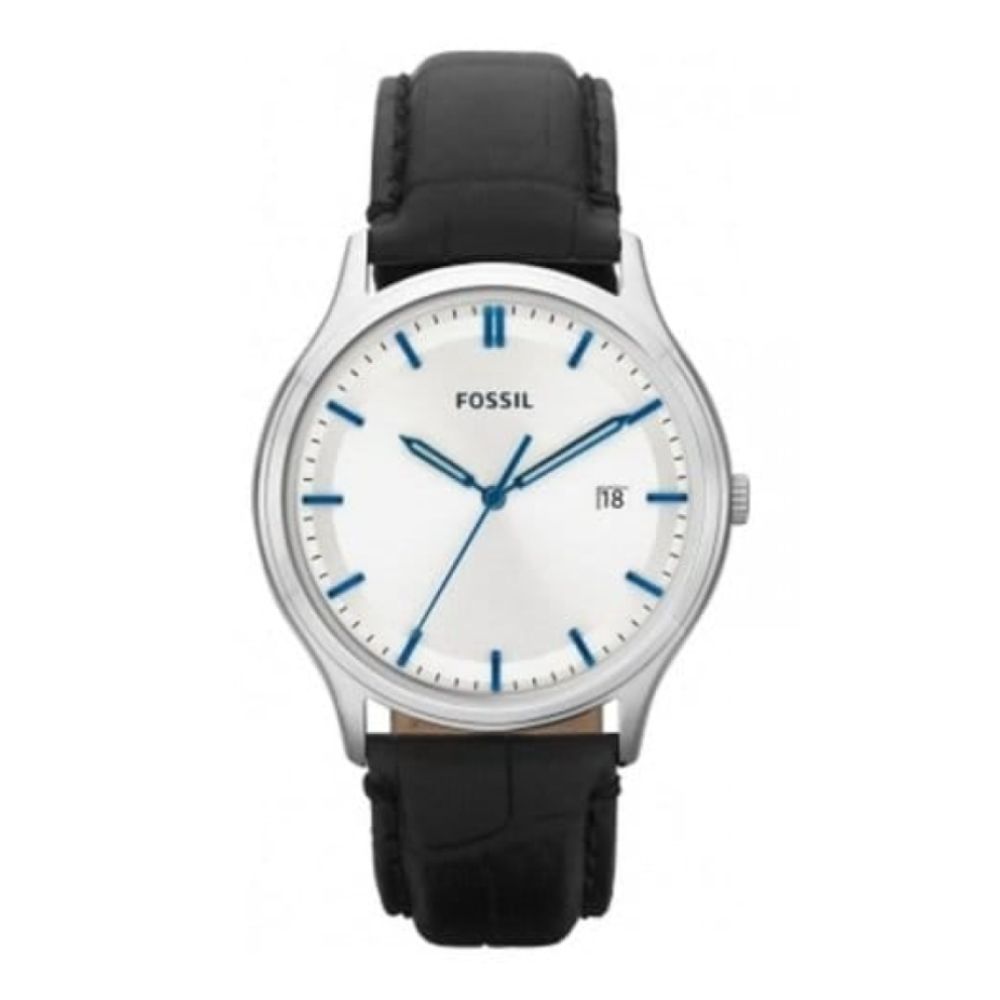 Gents Ansel Black Leather Watch