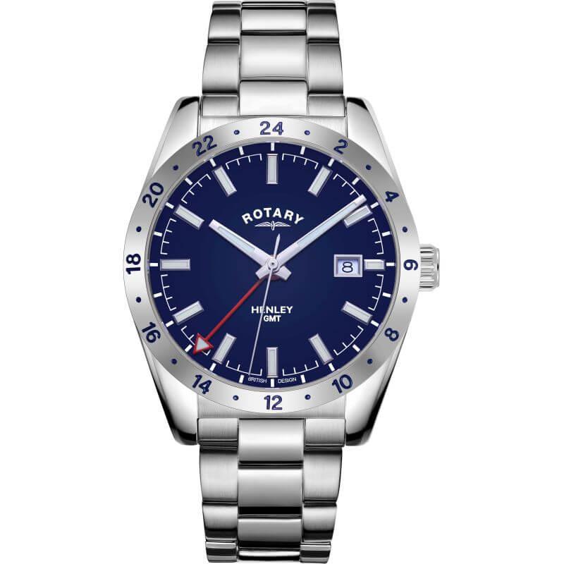 Henley GMT Swiss Movement Blue Dial Gents Watch