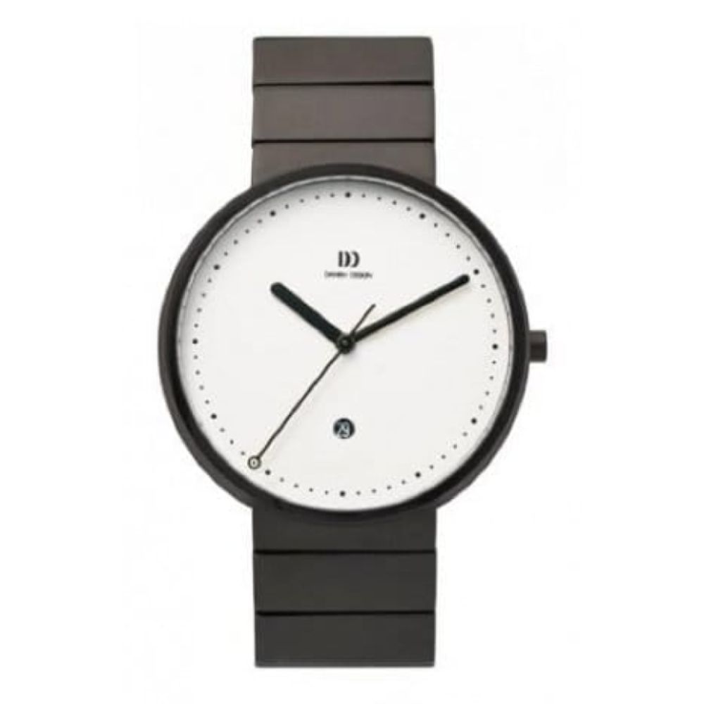 Black Stainless Steel Mens Wristwatch