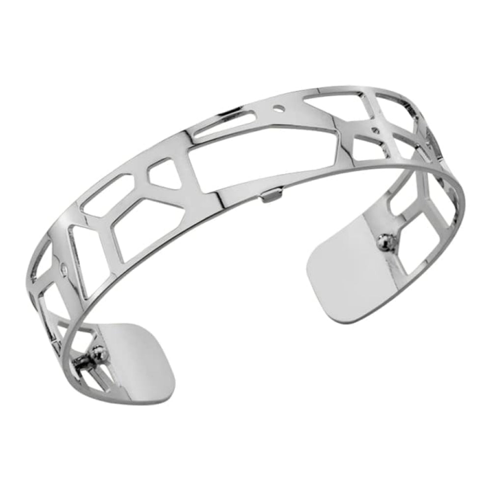 Siilver Plated Giraffe Patteren 14MM Cuff