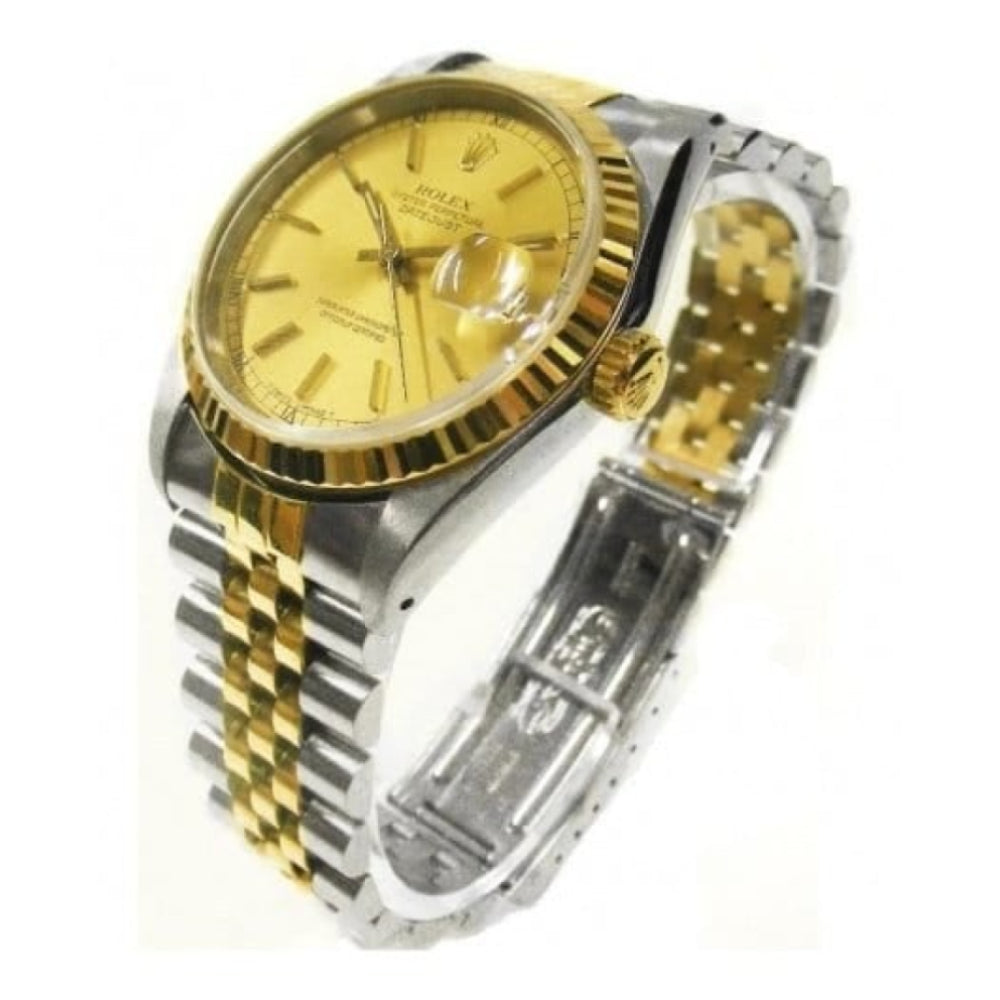 Pre Owned Two Tone Date Just Watch