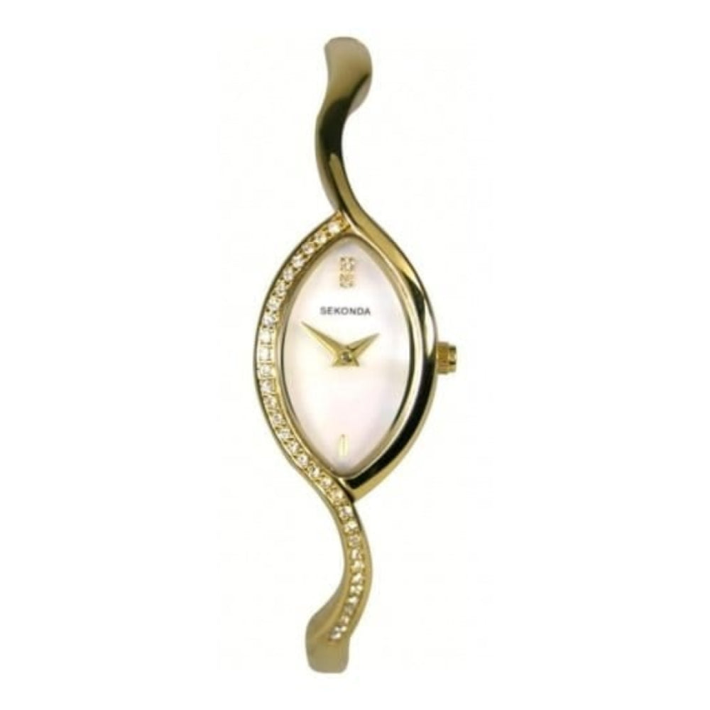 Ladies Semi Bangle Style Watch