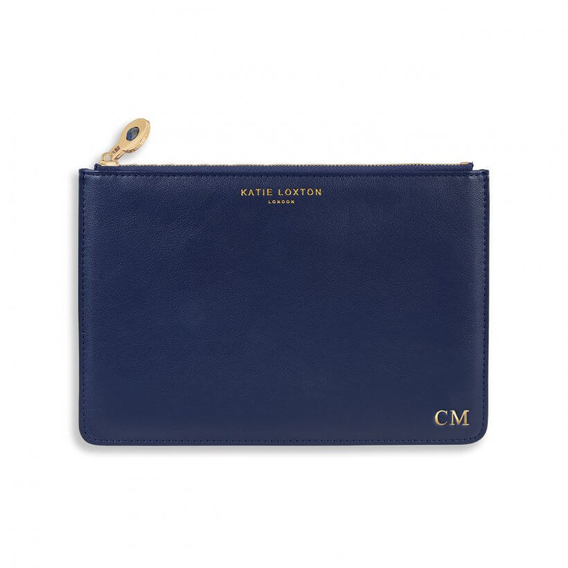 Birthstone Perfect Pouch | September | Lapiz Lazuli | Navy
