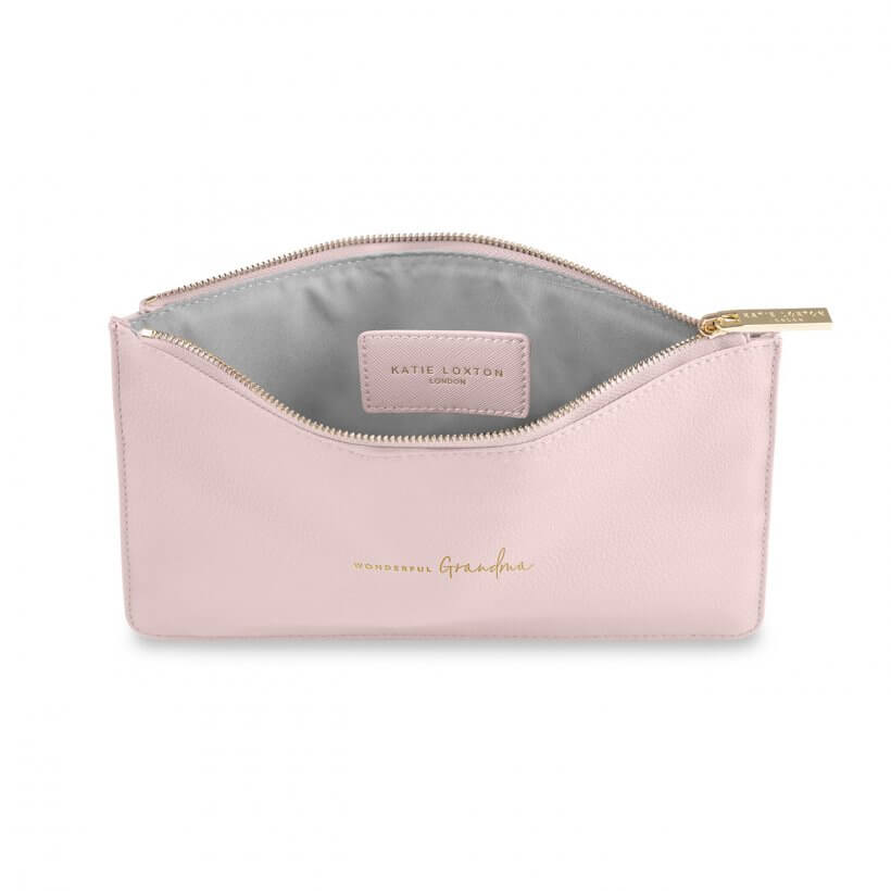 Perfect Pouch | Wonderful Grandma | Blush Pink