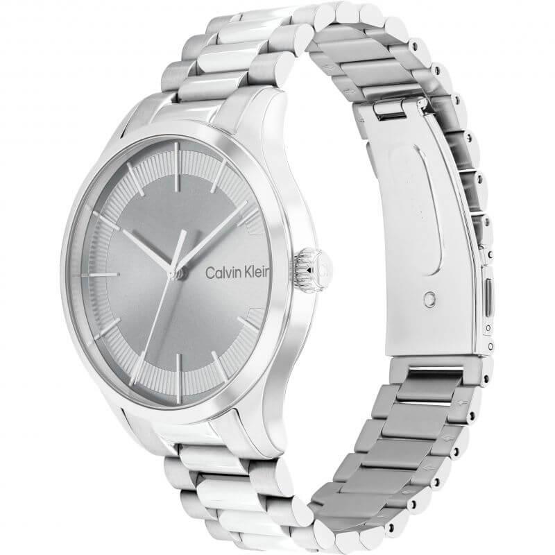 Iconic 40mm Grey Dial & Bracelet Strap Watch