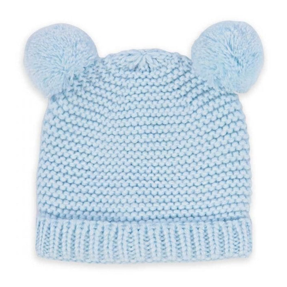 Baby Hat and Mittens Set 0-6 Months | Blue