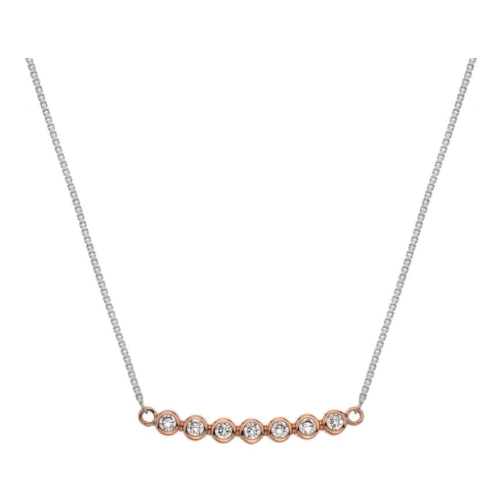 Luminoso Necklace - Rose Gold Plate Accents
