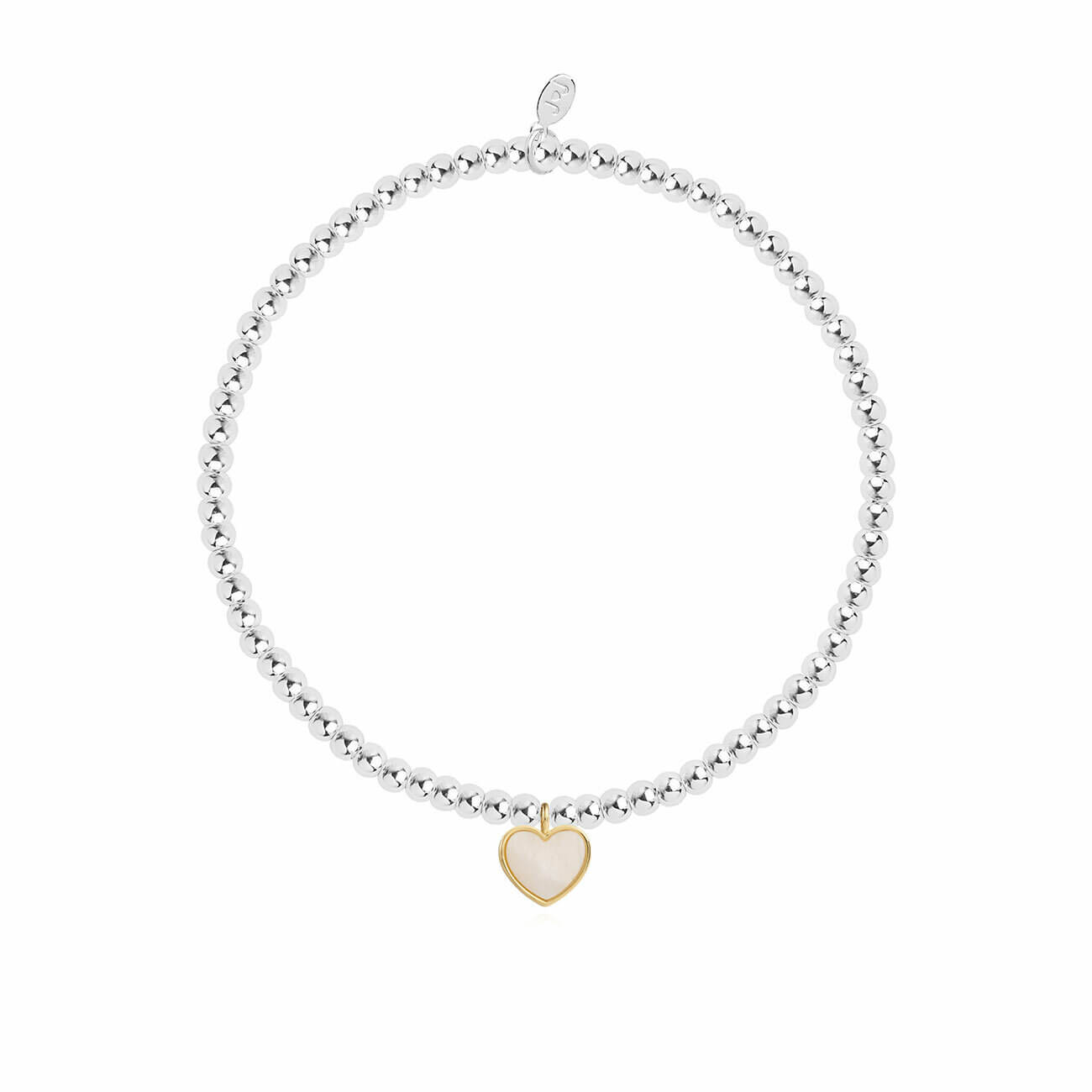 A Little | Best Mum | Silver And Gold | Bracelet | 17.5cm Stretch (German)