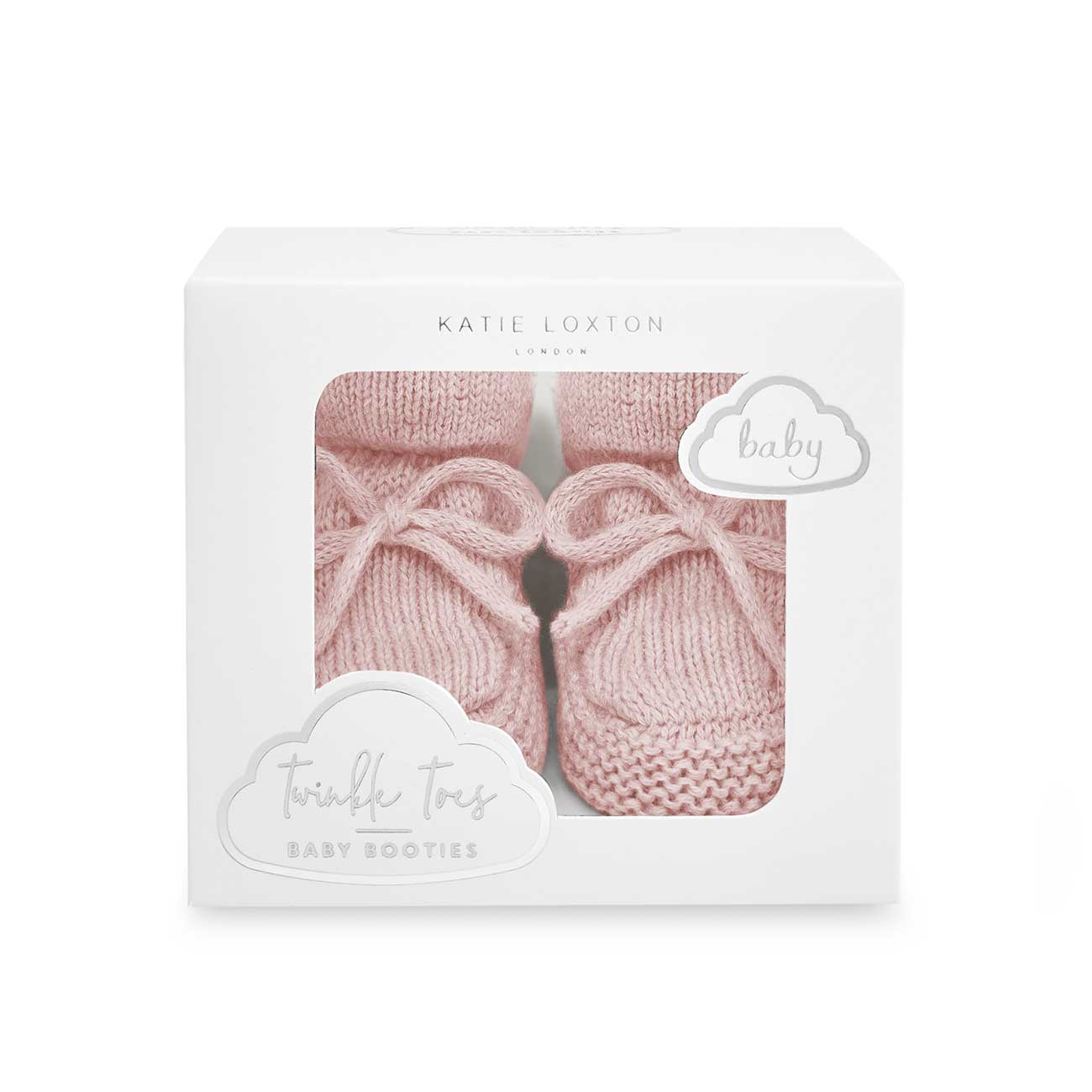 Knitted Baby Boots | Pink