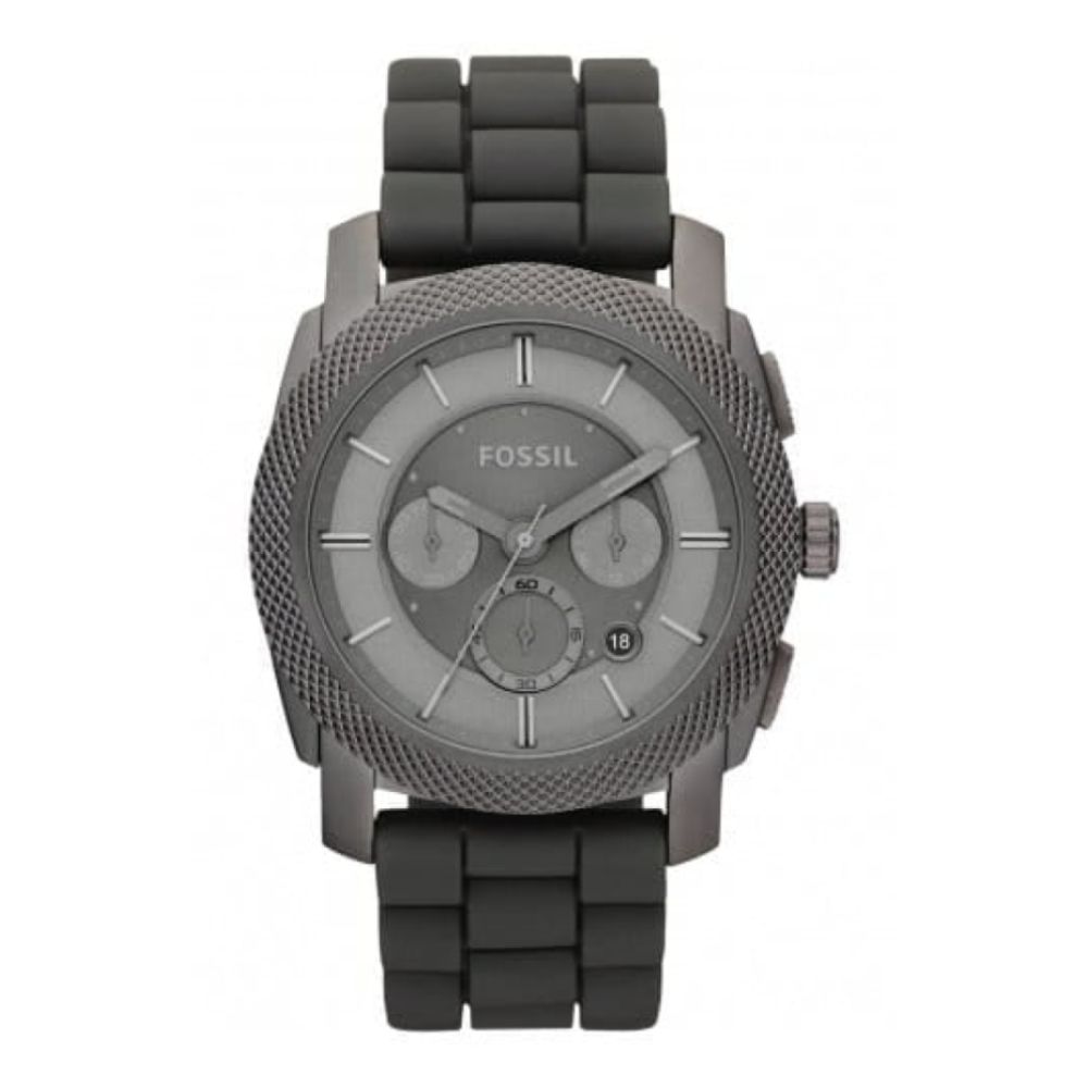 Gents Machine Grey Silicone Watch