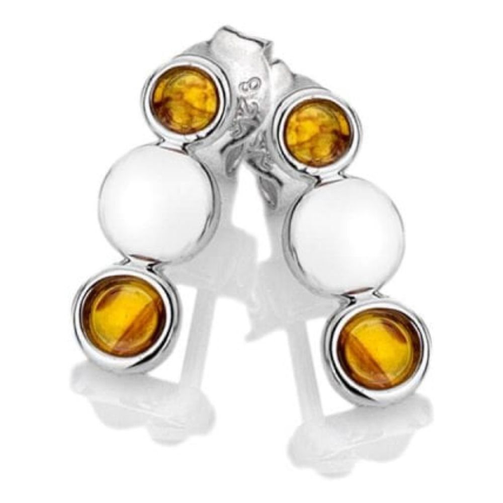 Nettare Earrings - Genuine Amber