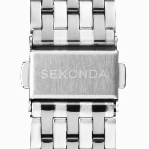 Maverick Silver Dial & SS Bracelet Strap Men's Watch