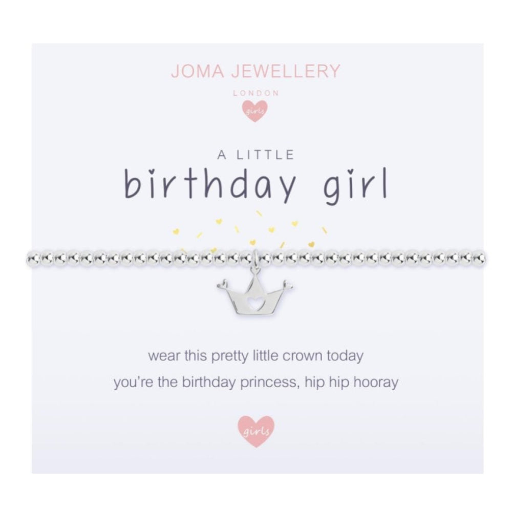A Little - Birthday Girl - 15.5cm Stretch Bracelet