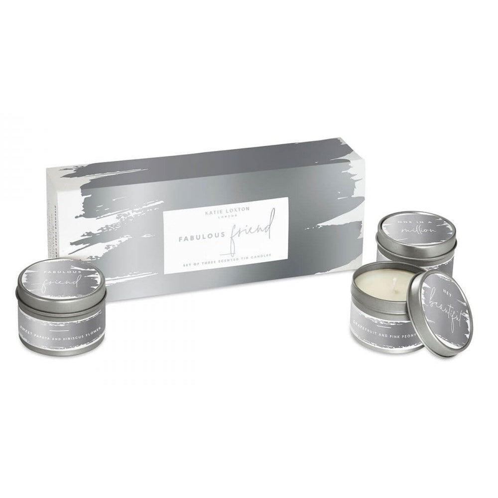 Trio Candle Box | Fabulous Friend Candle Gift Box | 3 X 80g
