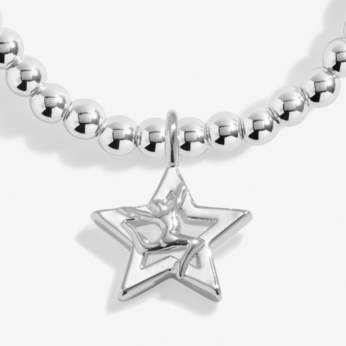 Kid's A Little 'Gymnastics' Silver Plated Bracelet