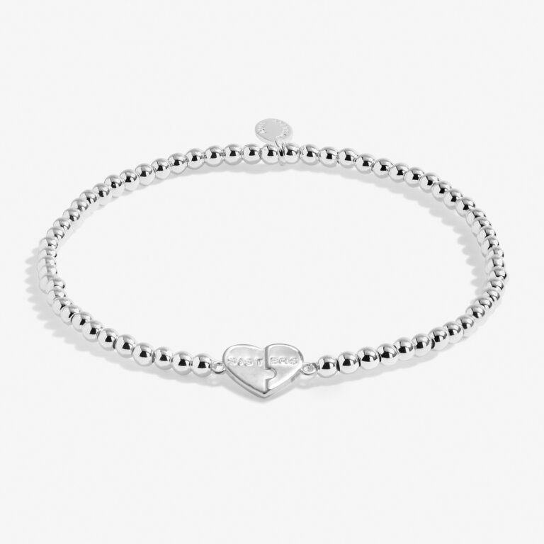 Kid's A Little 'Sisters Together Forever' Silver Plated Bracelet