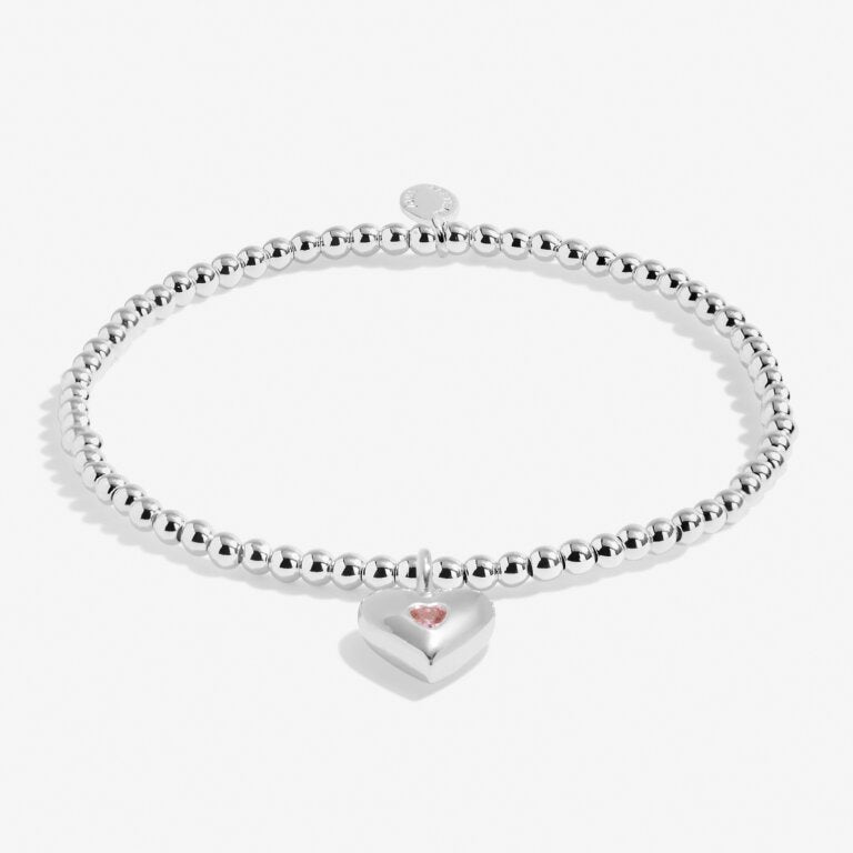 Kid's Confetti A Little 'Just For You Birthday Girl' Silver Plated Bracelet