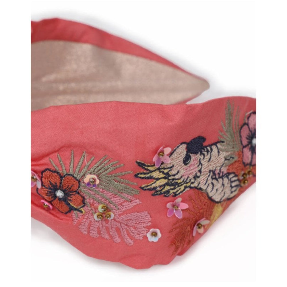 Cockatoo Head Band- Pink
