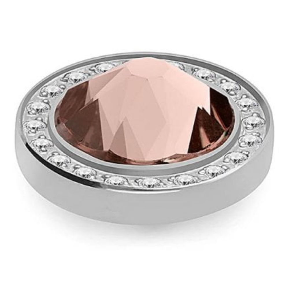 10.5mm Interchangeable Canino Deluxe Vintage Rose Crystal Top in S/P