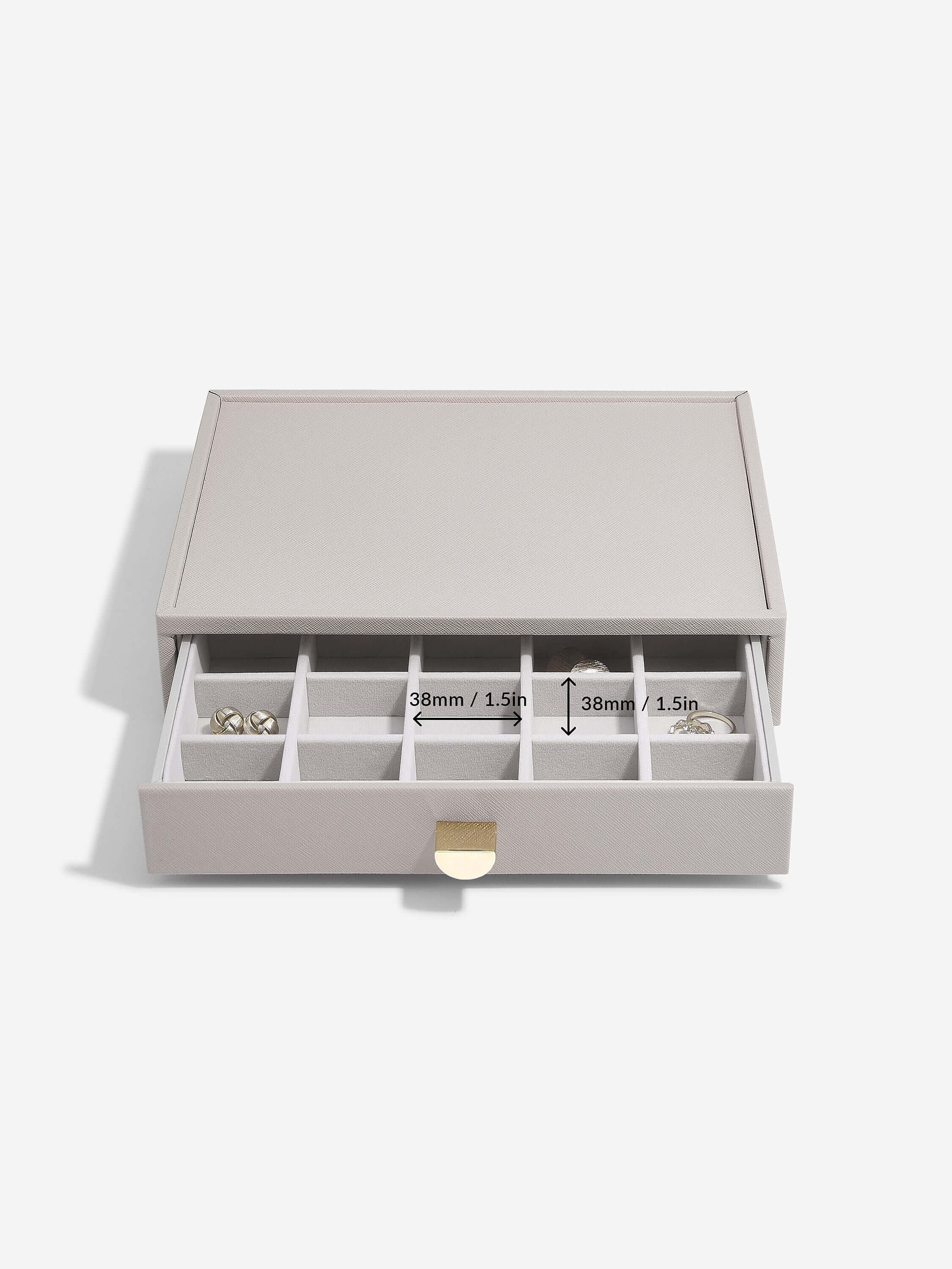 Taupe Classic Drawer Set Of 4