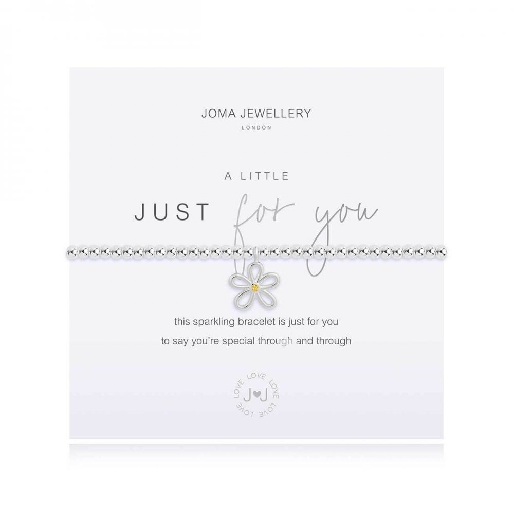 A Little Just For You Silver Bracelet 17.5cm