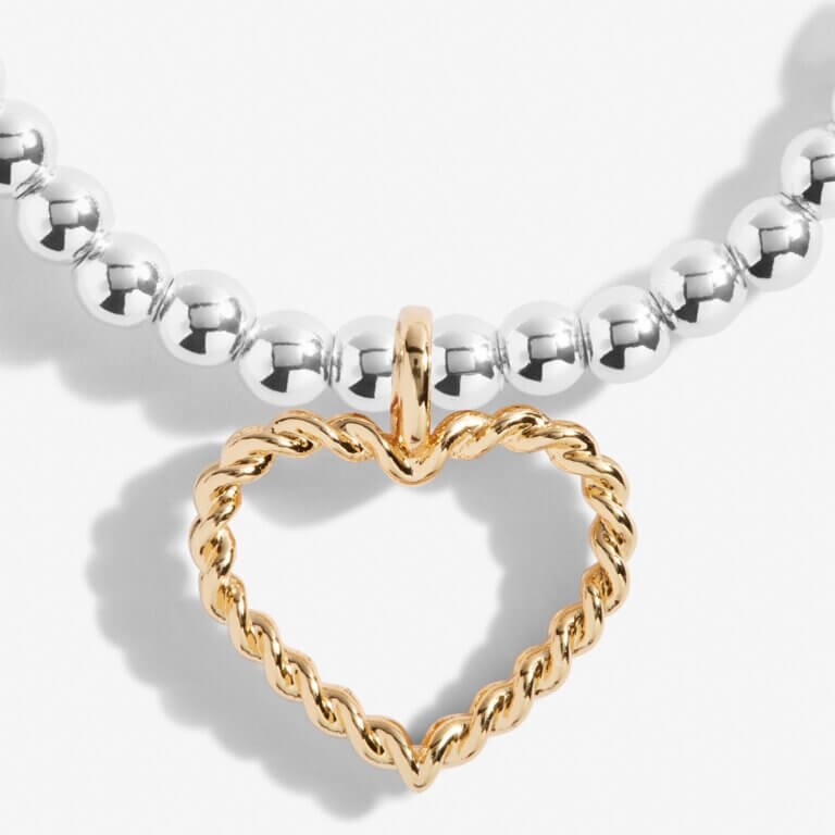 A Little | Love And Strength | Silver | Bracelet | 17.5cm Stretch