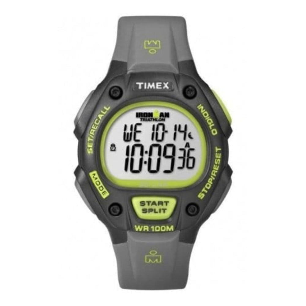 Gents Ironman Grey & Green Resin Watch