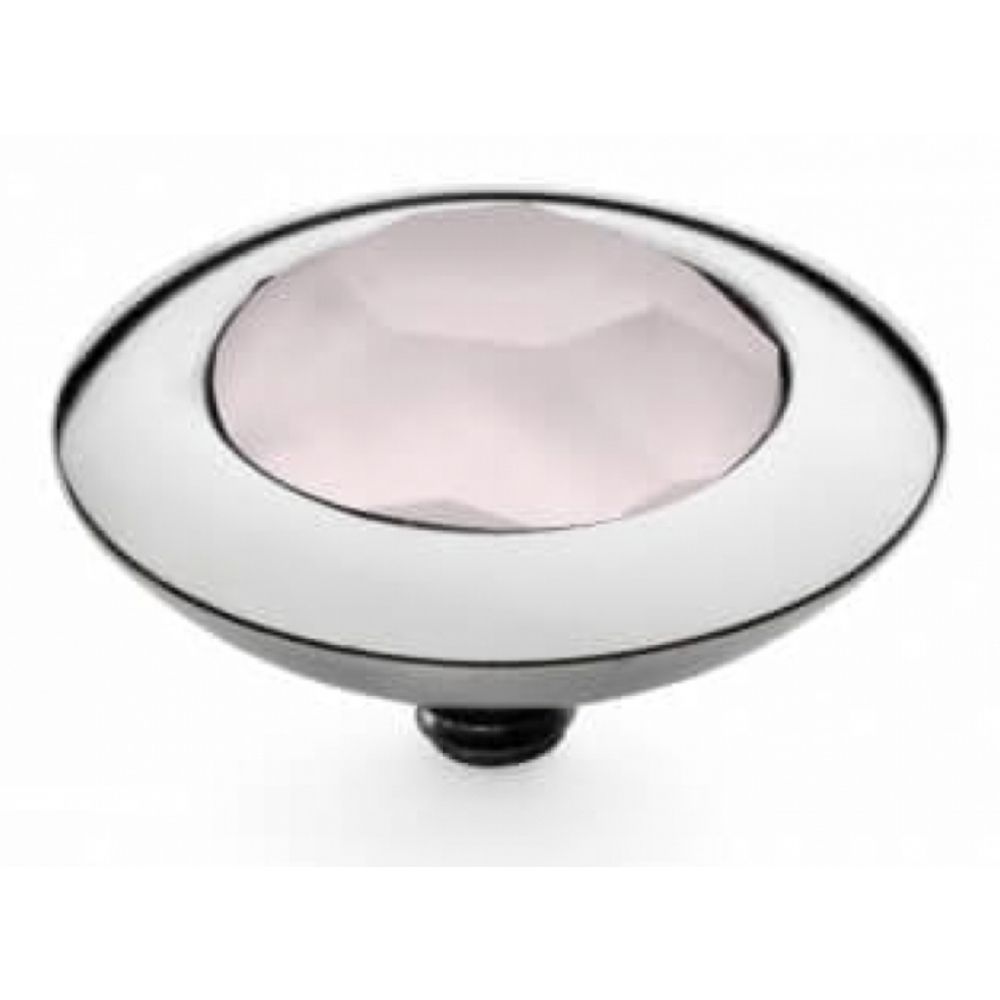 Famosa Stainless Steel 13mm Tondo Powder Grey Ring Top
