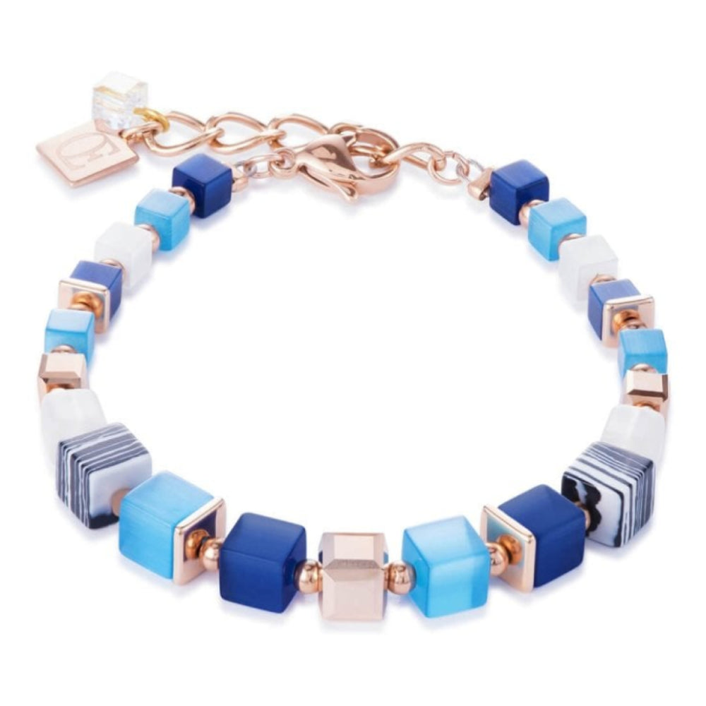 Turquoise Geo Cube Bracelet