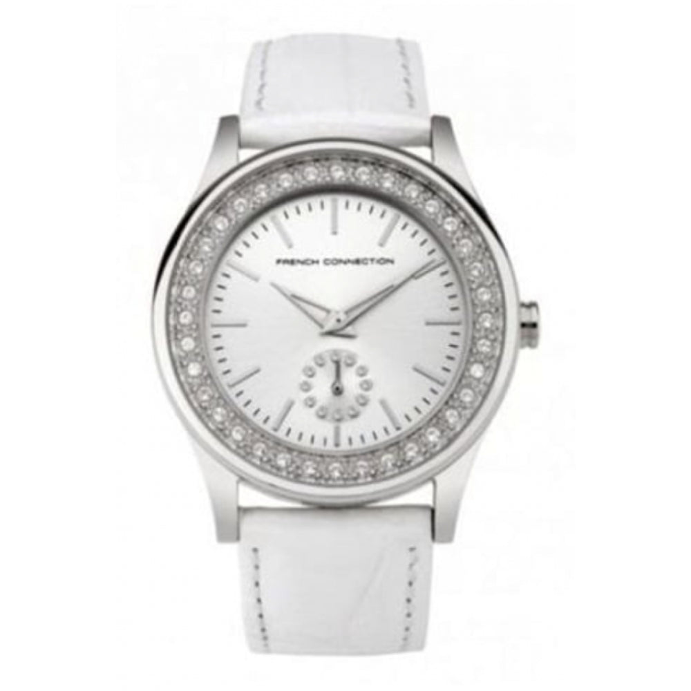 Ladies Quartz Analogue Watch With Leather Strap