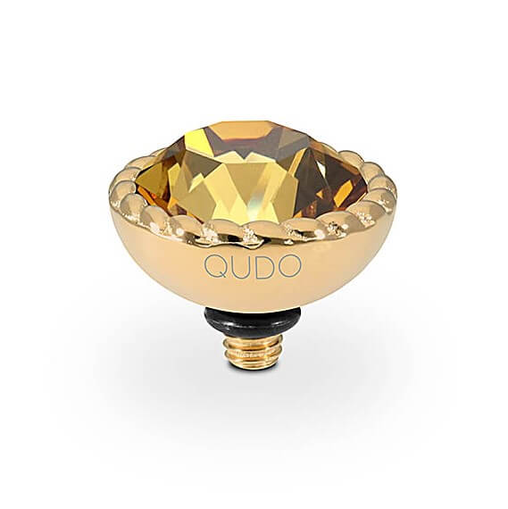 Interc Bocconi YG Golden Topaz 11mm Top