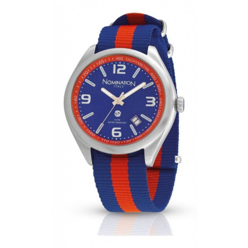 Classic Cruise Watch Blue Fabric Strap