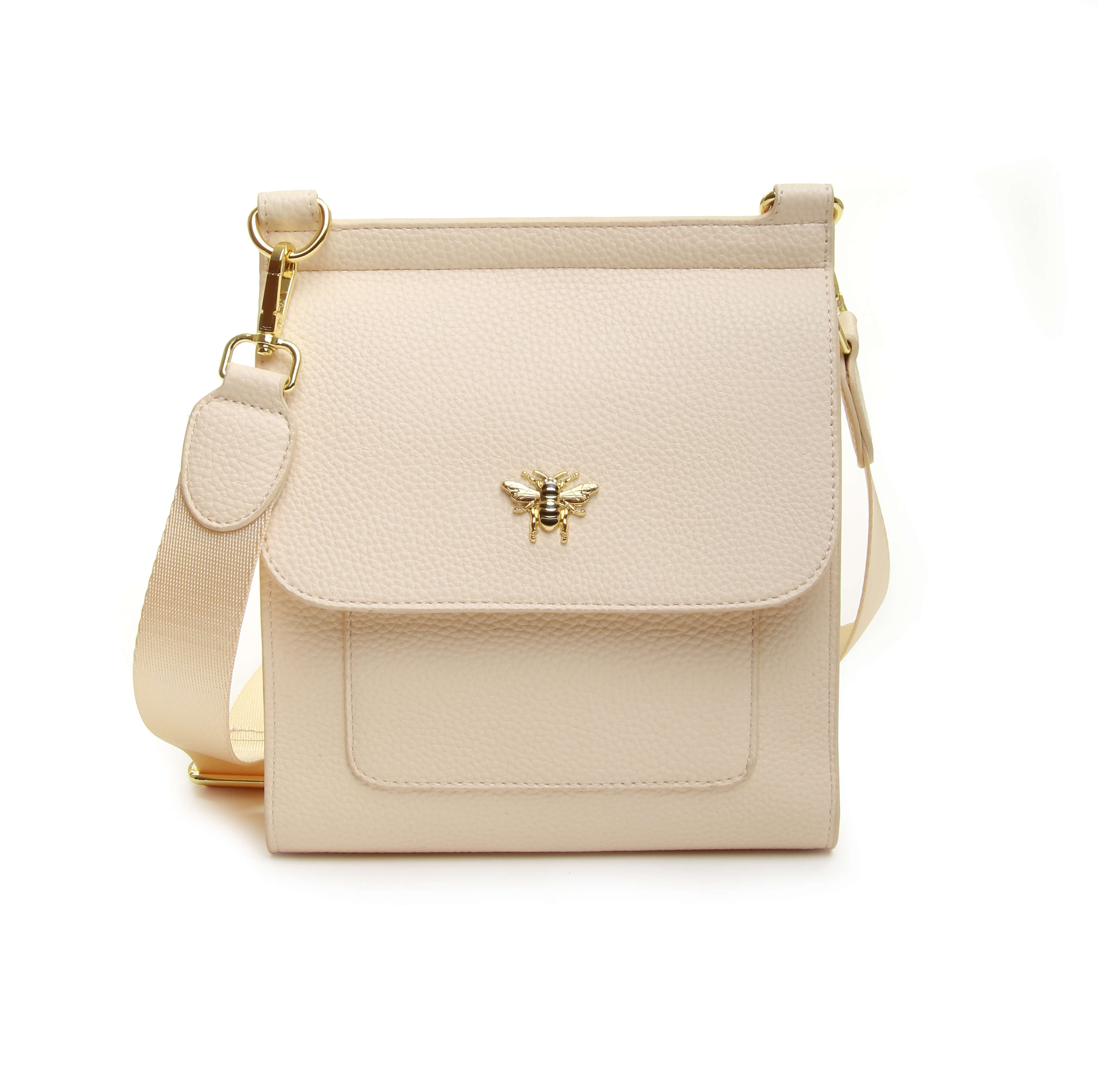 Bloomsbury Cross Body Bag In Cream