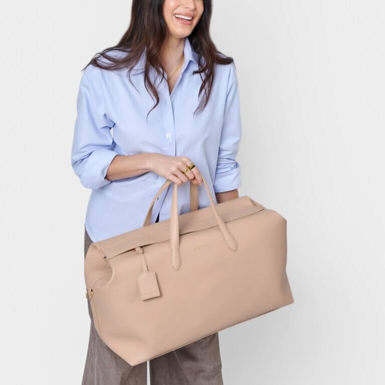 Henley Weekend Bag - Nude Pink