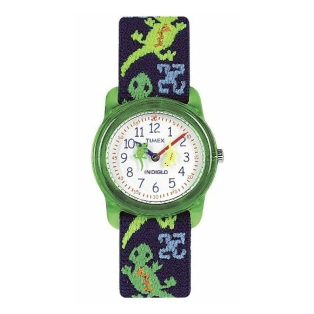 Youth Kidz Gecko's Green Stretch Band Wrist Watch