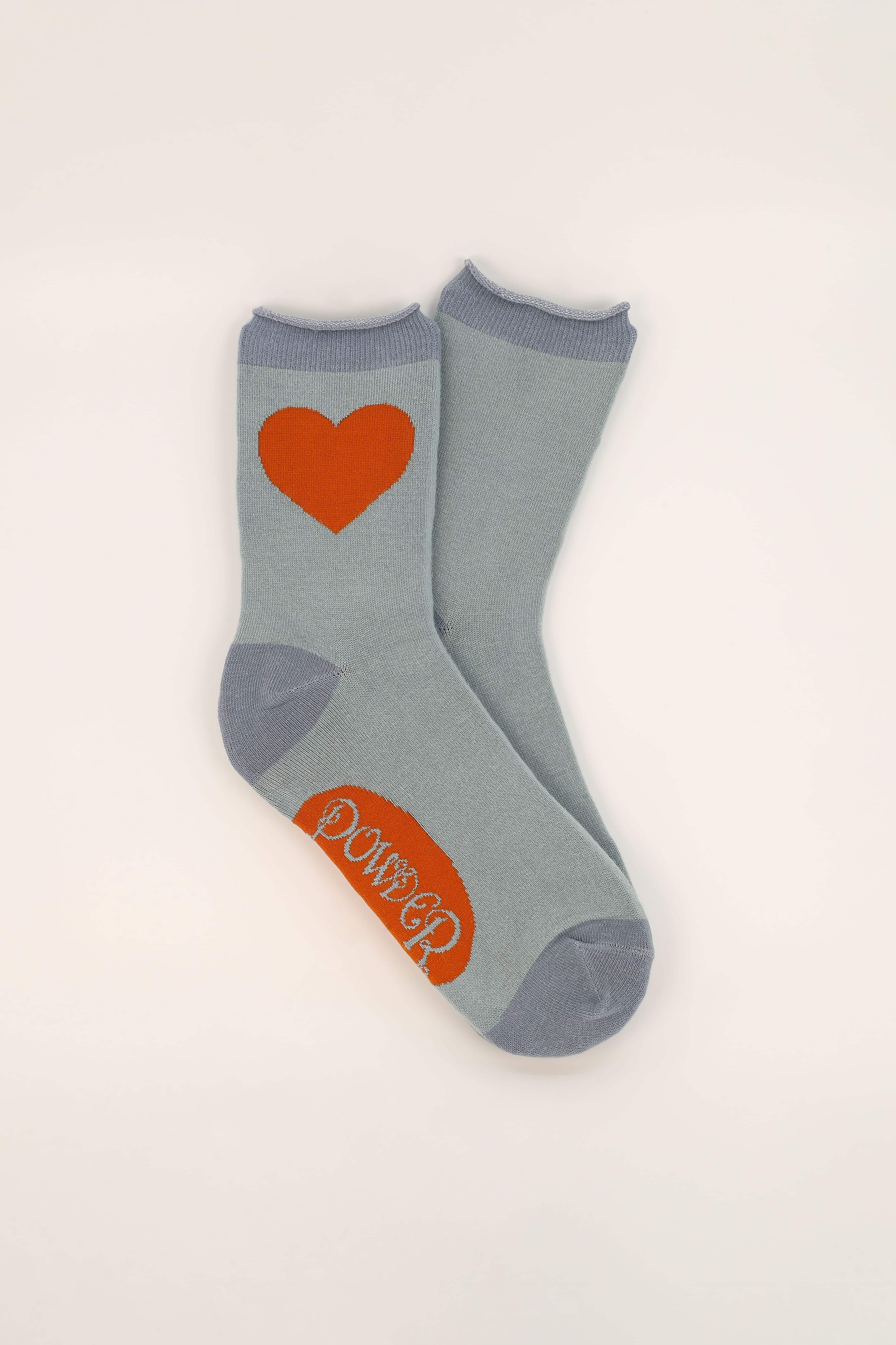 You Have My Heart Ankle Socks - Ice