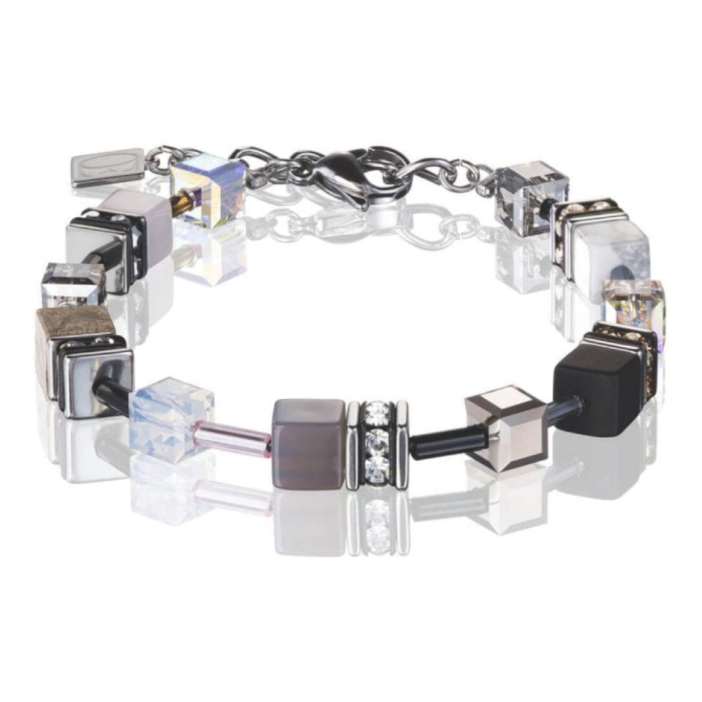 Geo Cube Multicolour Nature Bracelet