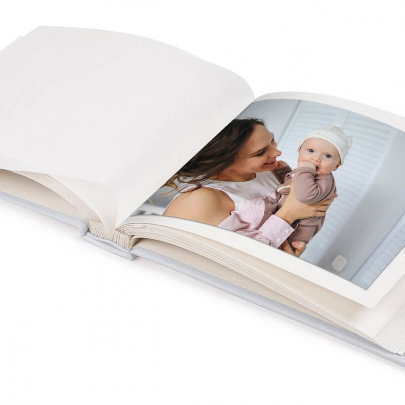 Photo Album | Hello Baby Boy | Aeroplane | Metallic Blue