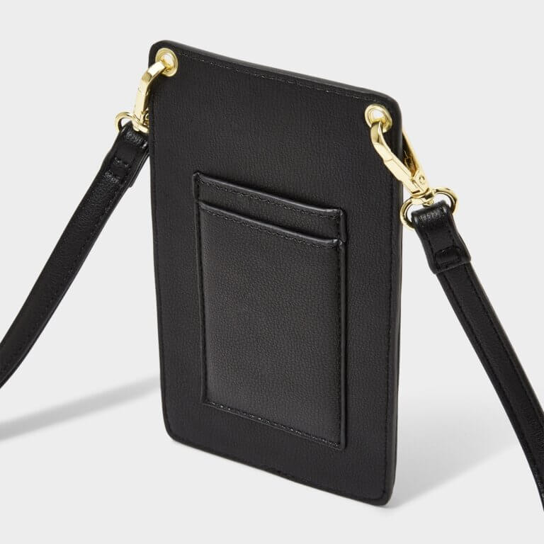 Bea Cell Bag | Black | 18cm X 10.5cm X 1.5cm