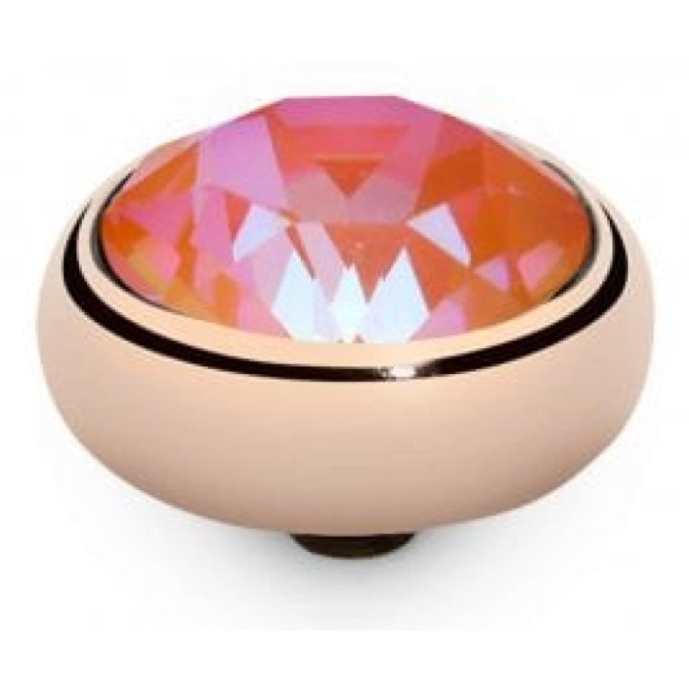 Orange Glow Delite Crystal Interchangeable Top Sesto (Rg/P)