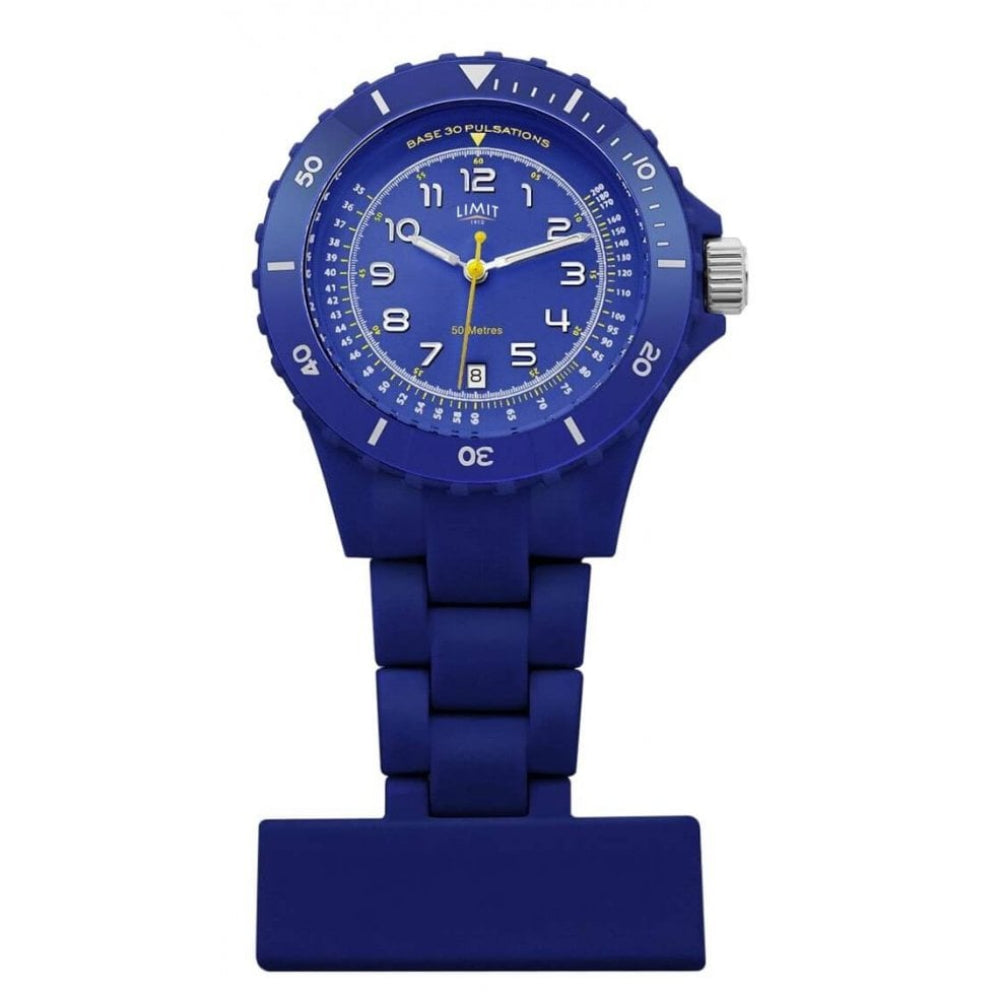 Blue Resin Nurse Fob Watch