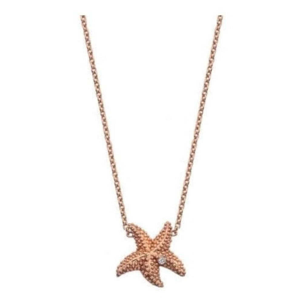 Large Eternal Love Rose Gold Plated Necklace