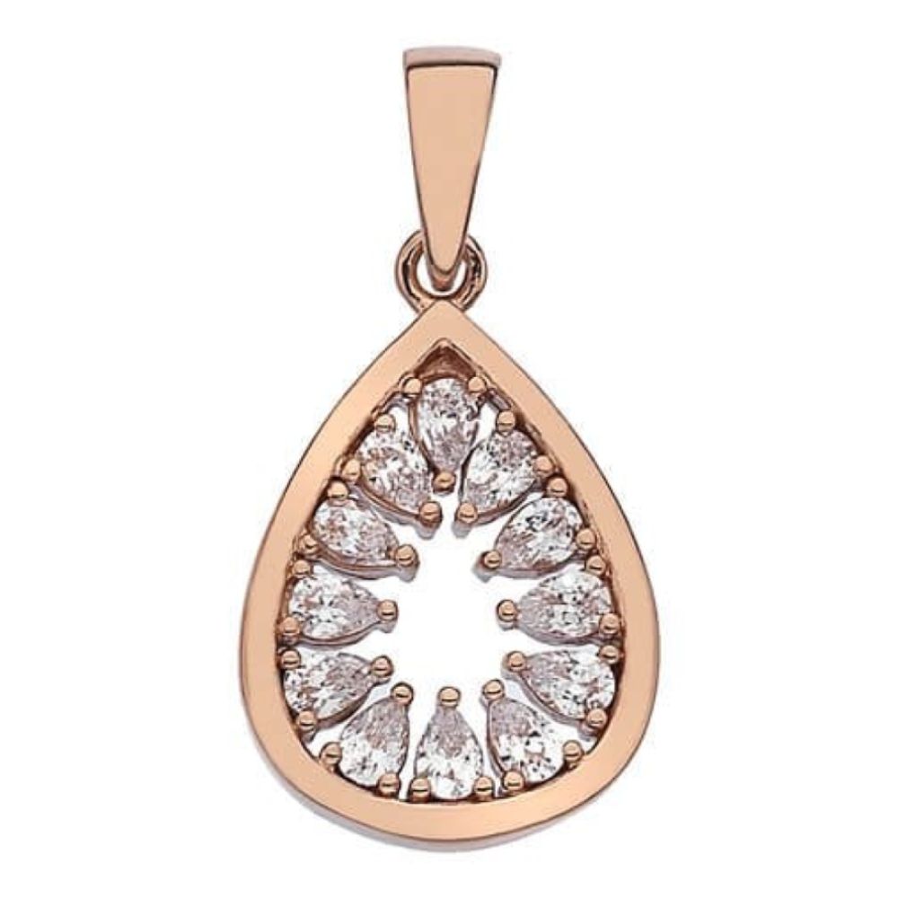 Rose Gold Plated Devotion Layer Pendant