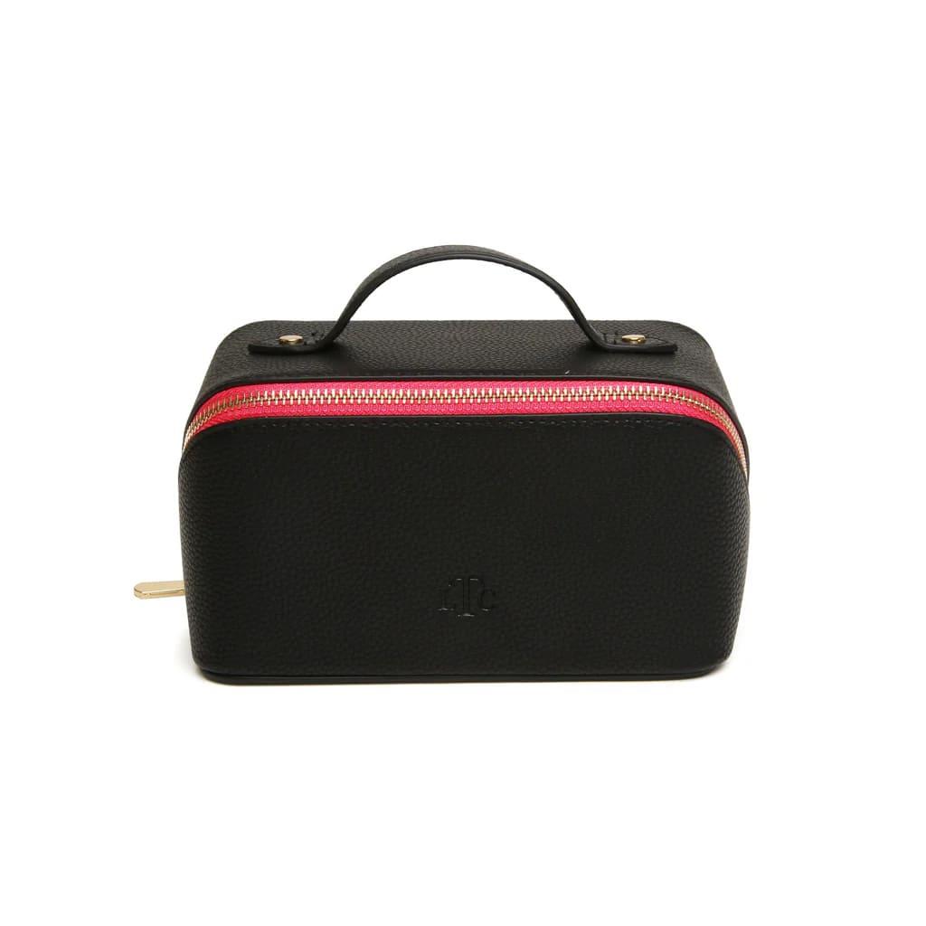 The London Train Case Co.- Black & Pink Train Case