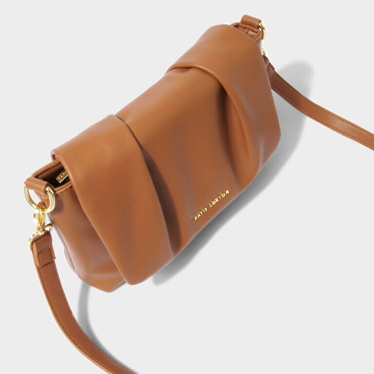Mischa Slouch Bag | Tan | 20cm X 22cm X 9cm