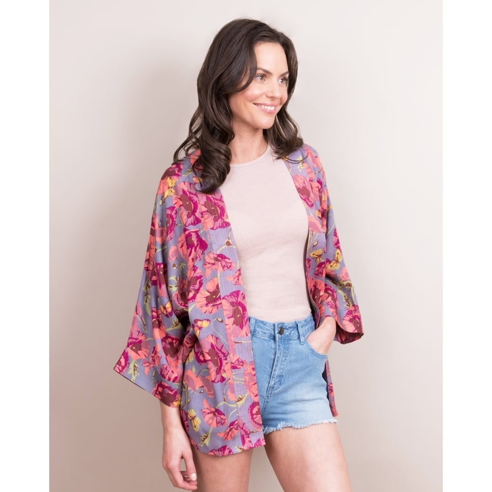 Poppy Print Jacket