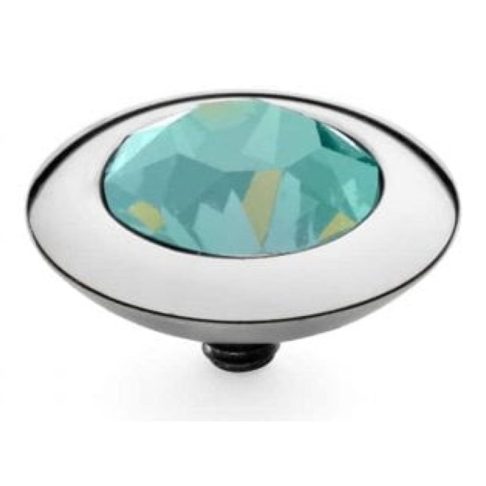 Famosa Silver 13mm Tondo Ring Top Pacific Opal