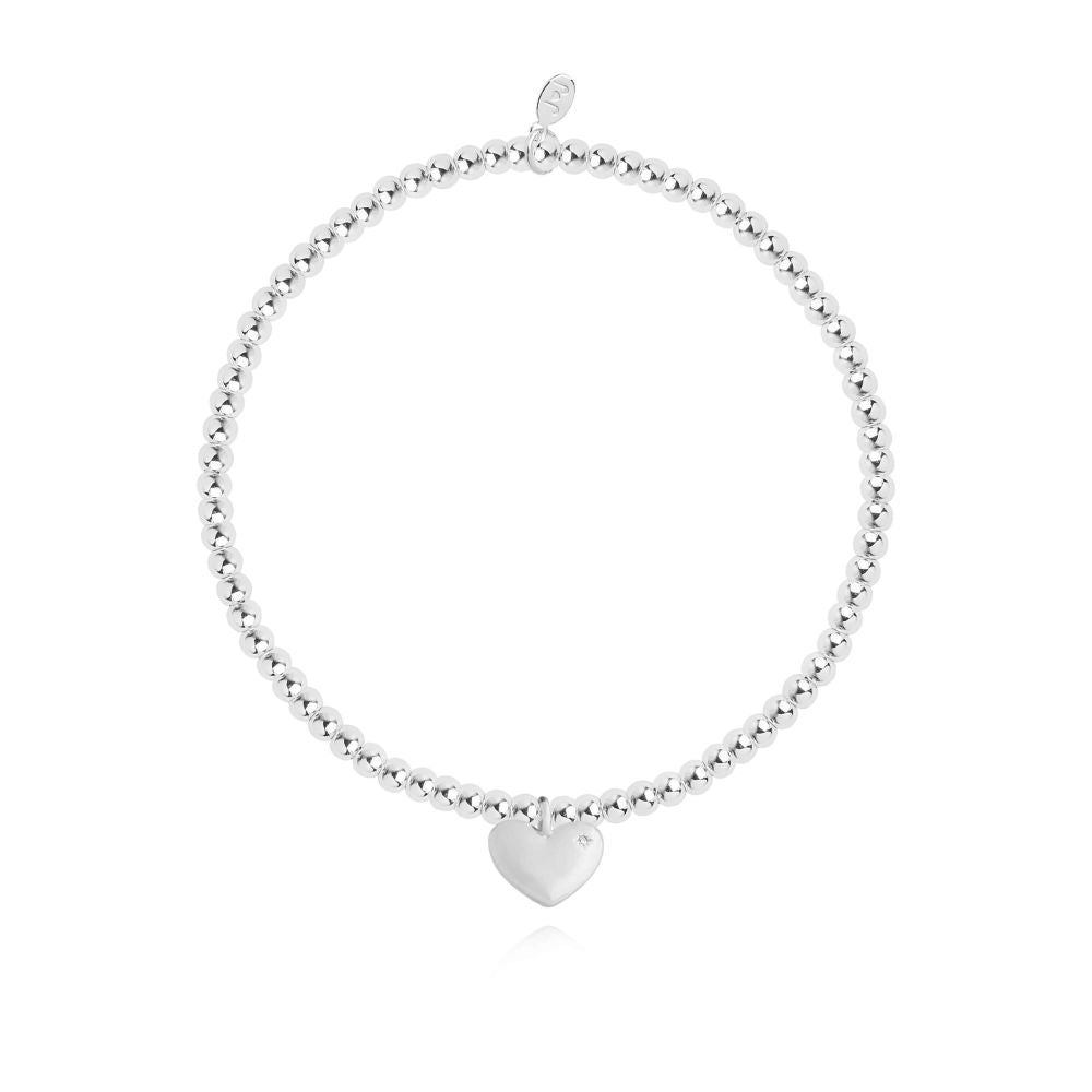 Occasion Gift Box | Live Love Sparkle | Silver | Set Of 3 Bracelets | 17.5cm Stretch