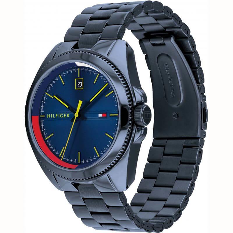 Dark Blue Bracelet Riley Mens Watch