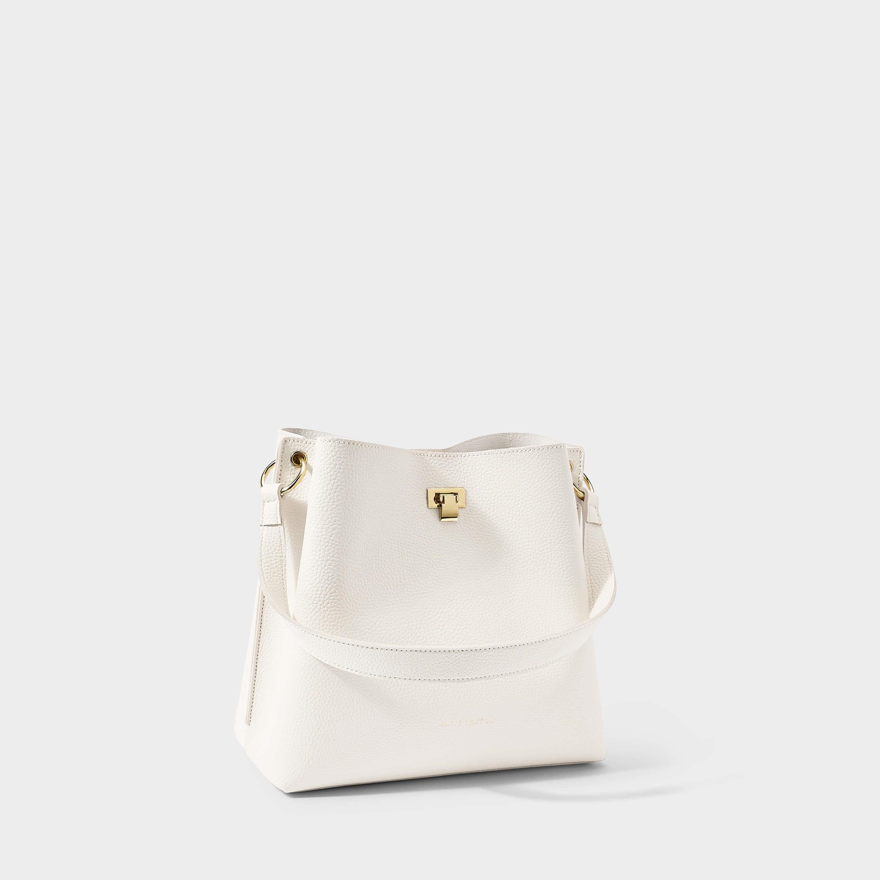 Reese Shoulder Bag | Off White | 28 X 29 X 15cm